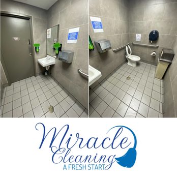 Miracle Cleaning - Commercial restroom - Office Cleaning Near Me Miracle Cleaning - Commercial restroom - Office Cleaning Near Me