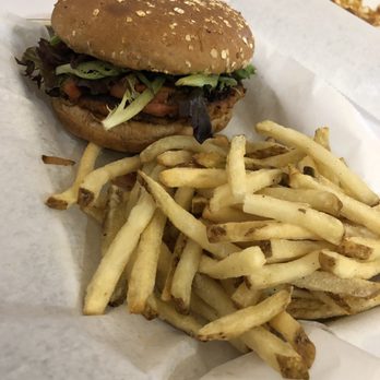 Unburger Grill - Southwest burger air fried fries - Vegan Near Me - Dearborn, Michigan