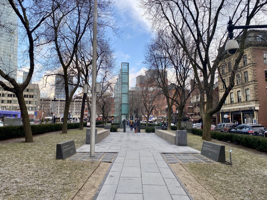 The New England Holocaust Memorial by null