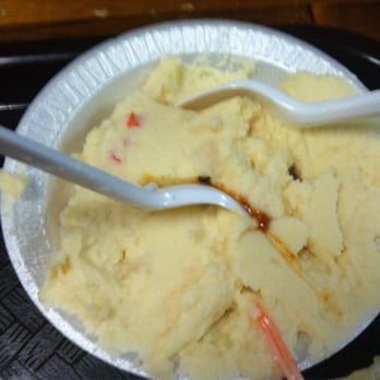 The Barbecue House - a bowl of mashed potatoes - Barbeque Near Me - Nacogdoches, Texas The Barbecue House - a bowl of mashed potatoes - Barbeque Near Me - Nacogdoches, Texas