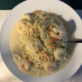 Eslava's Grille - Shrimp Scampi $20 - Specialty Food Near Me - Flowood, Mississippi