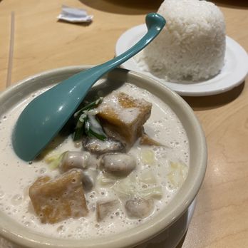 NaRa Thai Cuisine - Tom Kha soup, steamed rice - Thai Near Me - Marion, Iowa NaRa Thai Cuisine - Tom Kha soup, steamed rice - Thai Near Me - Marion, Iowa