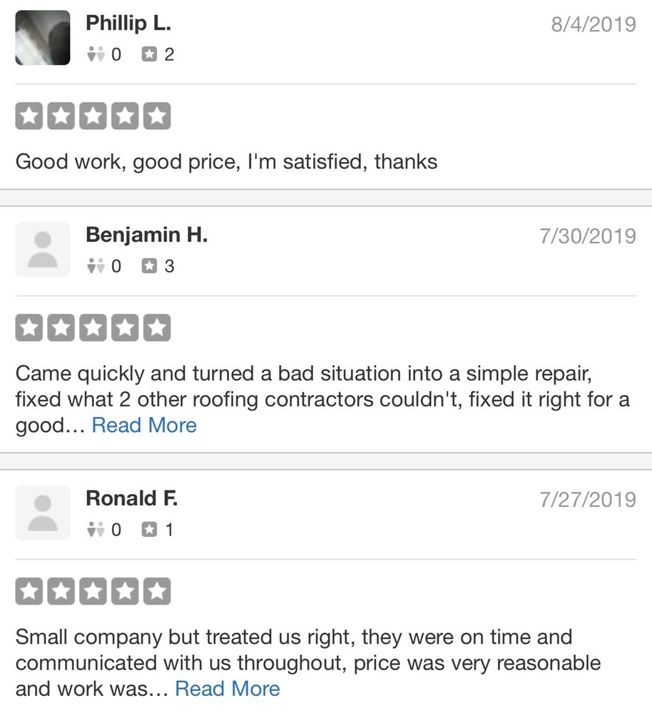 Slide of Affordable Roofing and Repairs