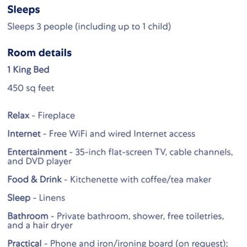 Robinhood Resort - See where it says "free rollaway/extra beds", manager tried to tell us this was not included with our room when he saw we were using it. - Big Bear Lake, CA