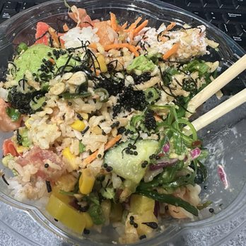 Pokemoto - Pok Bowl with Three Proteins - Poke Near Me - Spring, Texas
