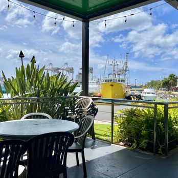 Nico's Pier 38 - View from our table. - Seafood Near Me - Honolulu, Hawaii