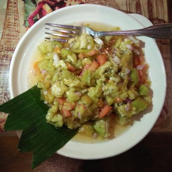 Calle Arco Restaurant & Cafe - Ensaladang Talong - Filipino Near Me - Pagsanjan, LAG Calle Arco Restaurant & Cafe - Ensaladang Talong - Filipino Near Me - Pagsanjan, LAG