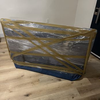 A2 Moving - Long Beach - 65" smart tv packed - Movers Near Me - Long Beach, California