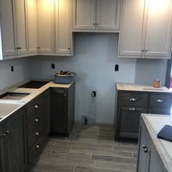 Clients Beachy Kitchen. In progress.