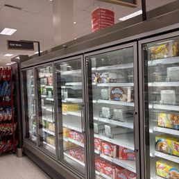 Freezer section Freezer section