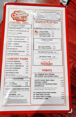 Menu photo 3 New Orleans Hamburger Metairie, LA Menu photo 3 New Orleans Hamburger Metairie, LA