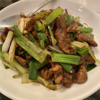 Bund Shanghai - Lamb Stir-fried with Green Onion - Shanghainese Near Me - San Francisco, California Bund Shanghai - Lamb Stir-fried with Green Onion - Shanghainese Near Me - San Francisco, California