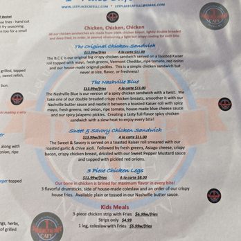 1st Place Cafe - Menu - Cafes Near Me - Nitro, West Virginia
