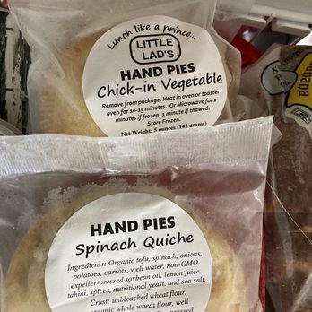 Little Lad's Bakery - They make fruit hand pies that are out of this world and these are savory hand pies that I can only find at their store front. - Vegan Near Me - Corinth, Maine