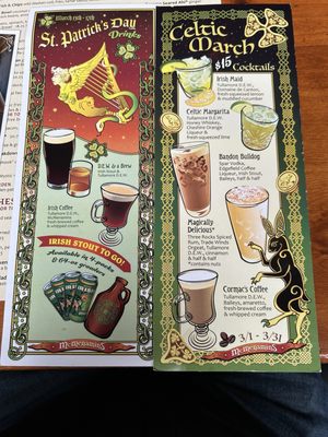 Menu photo 2 McMenamins Kennedy School Portland, OR