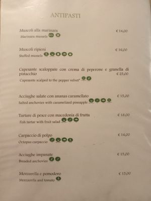 Menu photo 2 La Medusa Portovenere, SP