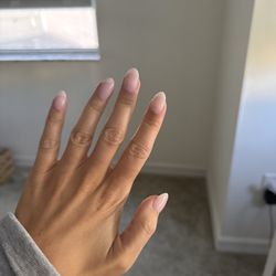 C&T Nails - Dip nails - OPI bubble bath