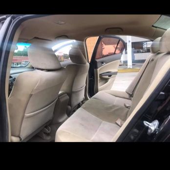 Bright Car Wash - The backseat prior to cleaning by Bright Car Wash - Auto Detailing Near Me - Atlanta, Georgia