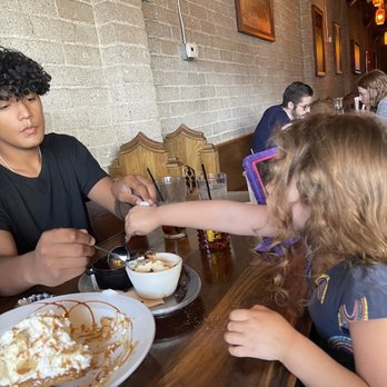 Cornish Pasty - Kids fighting over Sticky Toffee Pudding - British Near Me - Las Vegas, Nevada Cornish Pasty - Kids fighting over Sticky Toffee Pudding - British Near Me - Las Vegas, Nevada