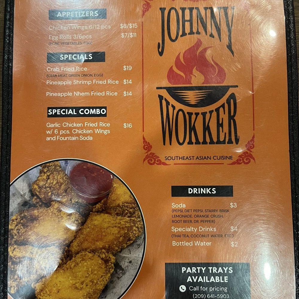 Johnny Wokker Downtown - Menu - Asian Fusion Near Me - Stockton, California Johnny Wokker Downtown - Menu - Asian Fusion Near Me - Stockton, California