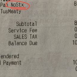 Physical receipt Physical receipt