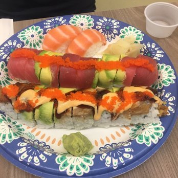 Basa Seafood Express - Rainbow and Hawaiian roll - Seafood Near Me - San Francisco, California