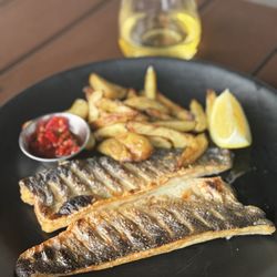 Edgewater Restaurant - Roasted Branzino
