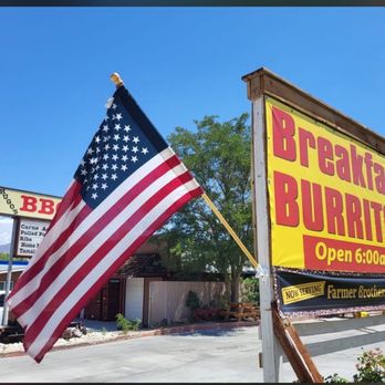 Hugo’s BBQ - Hugo's Best Breakfast Burritos - Barbeque Near Me - Big Pine, California