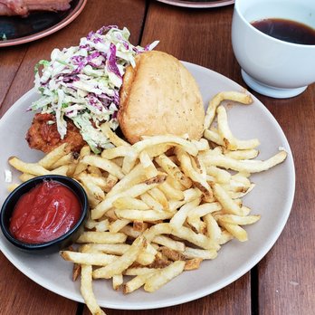 Johnston's Saltbox - The fried chicken sandwich! - New American Near Me - San Carlos, California Johnston's Saltbox - The fried chicken sandwich! - New American Near Me - San Carlos, California