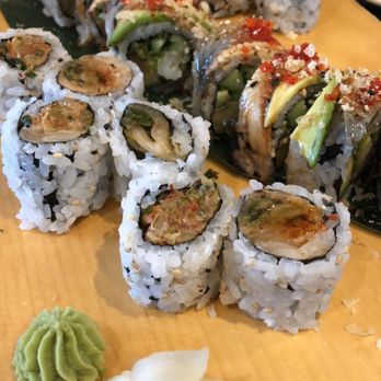 Ken Sushi - Kimchi roll, black dragon roll, and salmon maki - Sushi Bars Near Me - Waterloo, Ontario Ken Sushi - Kimchi roll, black dragon roll, and salmon maki - Sushi Bars Near Me - Waterloo, Ontario