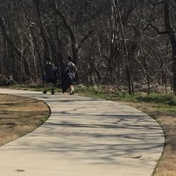 Cravens Park - Picking up trash with the troop.