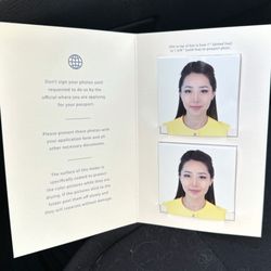 Pearlshining Photo - Passport photos. Well-done.