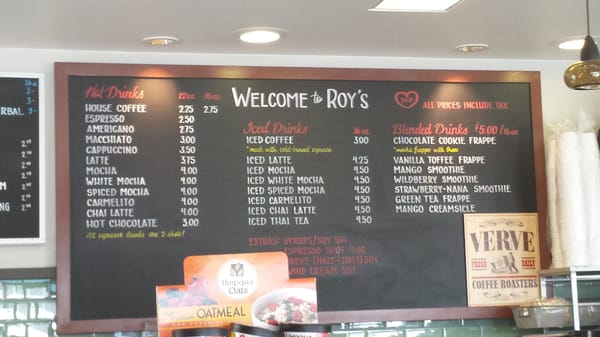 Menu photo 7 Roy's Station Coffee & Teas San Jose, CA Menu photo 7 Roy's Station Coffee & Teas San Jose, CA