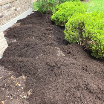 Adam's Lawn Service Austin - New fresh mulch - Tree Services Near Me - Austin, Texas