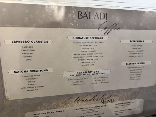 Menu photo 1 Baladi Coffee Kennesaw, GA Menu photo 1 Baladi Coffee Kennesaw, GA