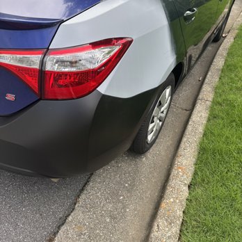 Roland Auto Collision - All fixed, remember we didn't want to pay for a paint match (not that his price was unreasonable) - love how he did the colors - Body Shops Near Me - Duluth, Georgia