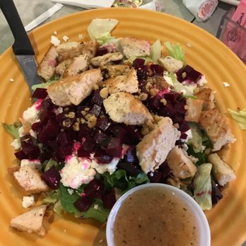 Halfmoon Diner - Beet Salad with Chicken - Diners Near Me - Clifton Park, New York Halfmoon Diner - Beet Salad with Chicken - Diners Near Me - Clifton Park, New York