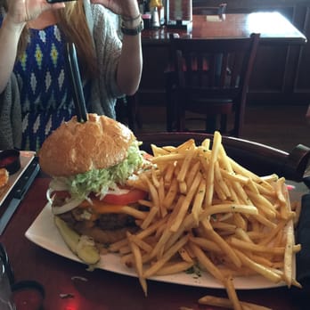 Nicky Rottens - Here is the challenge Burger and fries! - Sports Bars Near Me - Coronado, California