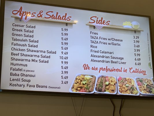 Menu photo 1 Taza Xpress Mississauga, ON Menu photo 1 Taza Xpress Mississauga, ON