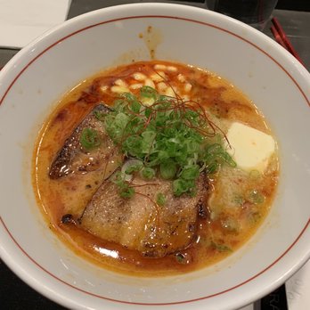Tora Ramen - Aka, spicy miso ramen with pork belly - Ramen Near Me - Boston, Massachusetts