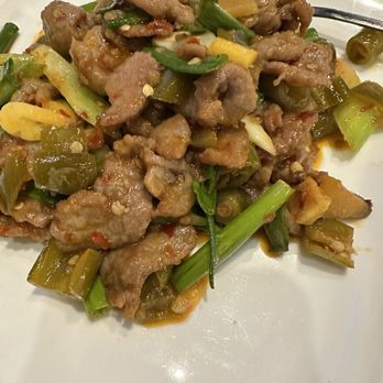 Chongqing House - Beef with pickle peppers - Szechuan Near Me - Plano, Texas