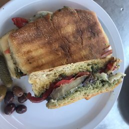 Eggplant panini Eggplant panini