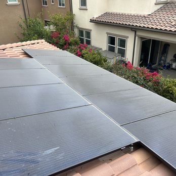 California Clean Up - This is the before cleaning of my solar panels...so dirty and inefficient in energy absorption. - Solar Panel Cleaning Near Me