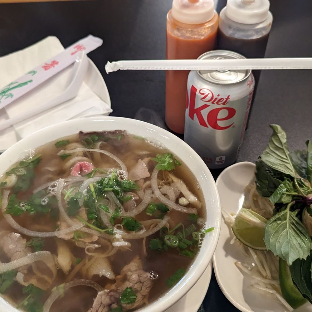 Pho Mignon - P7. Pho Tai Gam - Small and Diet Coke - Vietnamese Near Me - Kirkland, Washington Pho Mignon - P7. Pho Tai Gam - Small and Diet Coke - Vietnamese Near Me - Kirkland, Washington