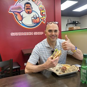 The Fat Guy Sandwich Shop - Roast Beef Panini - Sandwiches Near Me - Lisle, Illinois