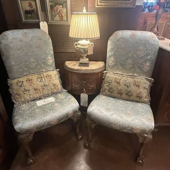 Stickhorse Gallery - Chair and end table - Antiques Near Me - Cave Creek, Arizona Stickhorse Gallery - Chair and end table - Antiques Near Me - Cave Creek, Arizona