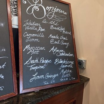 Blvd Cafe - Tea menu - Cafes Near Me - Sarasota, Florida