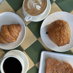 Croissants and coffee