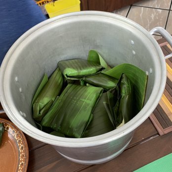 Cookin' Vallarta - Chicken tamales wrapped in banana leaves - Cooking Classes Near Me
