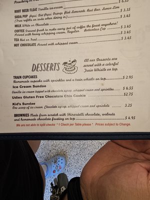Menu photo 1 Choo Choo Restaurant Des Plaines, IL